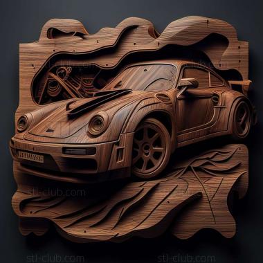 3D мадэль Porsche 935 (STL)